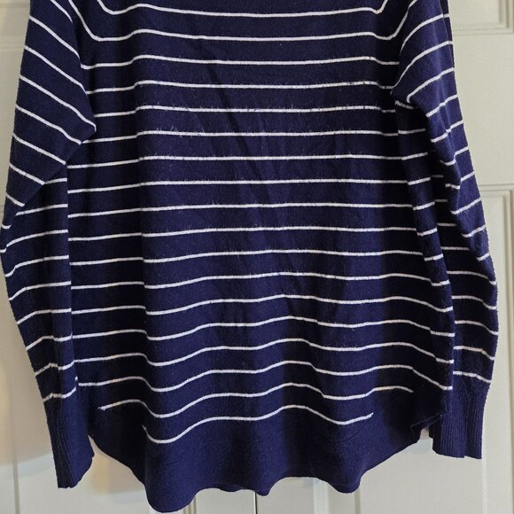Navy Striped Sweater - Picture 2 of 5